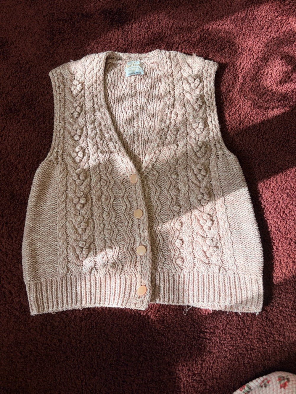 Vintage sweater vest